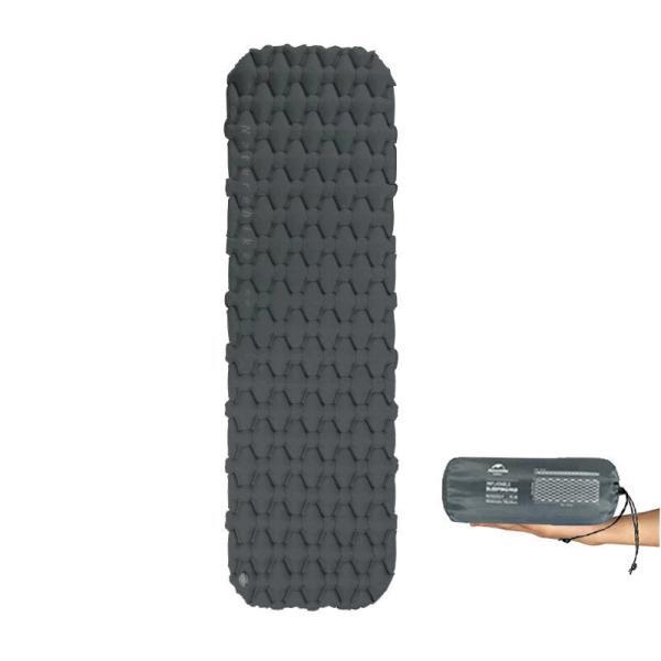Naturehike Tek Kişilik Şişme Mat - Comfort Gri