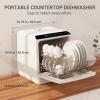 Karlxtom Karavan Tekne Mini Portatif Bulaşık Makinesi - Görsel 4